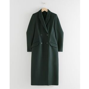 & Other Stories - Double Breasted  Wool Blend Coat